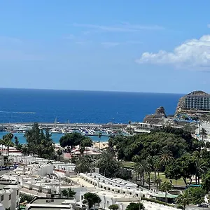 Lovely Seaview In Puerto Rico With Heated Swimming Pool, Free Wi-fi And Free Private Parking , Puerto Rico (Gran Canaria) España